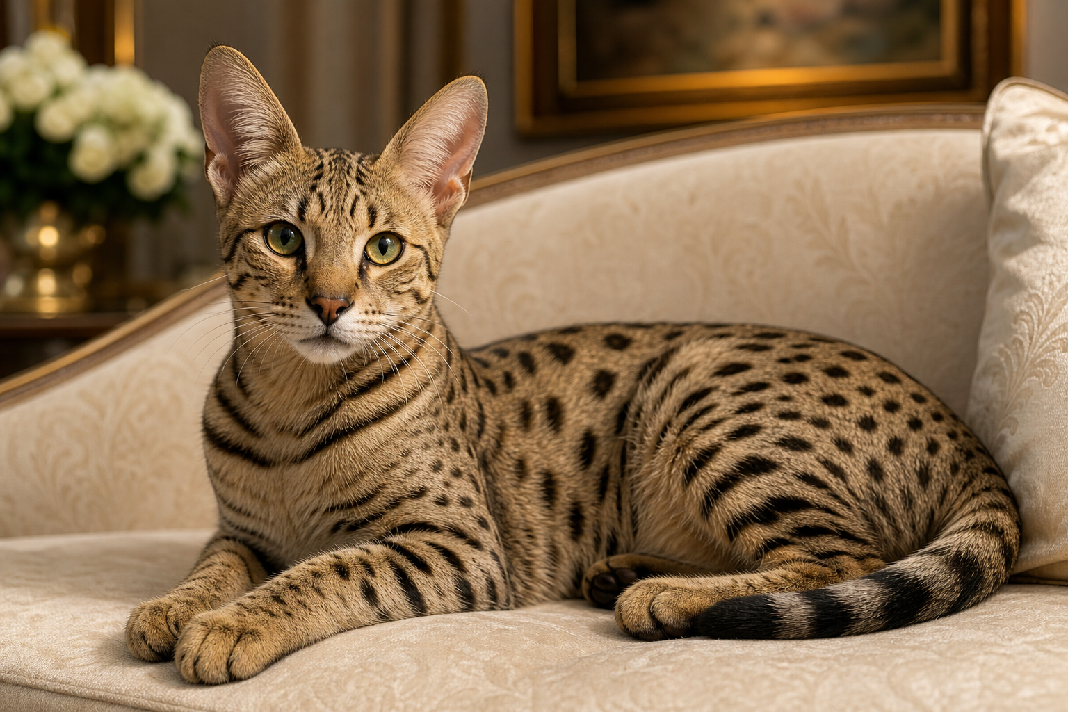 F1 Savannah Cat: Costs, Traits, and Ownership