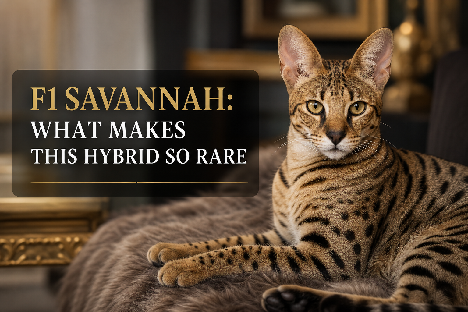 F1 Savannah: What Makes This Hybrid So Rare