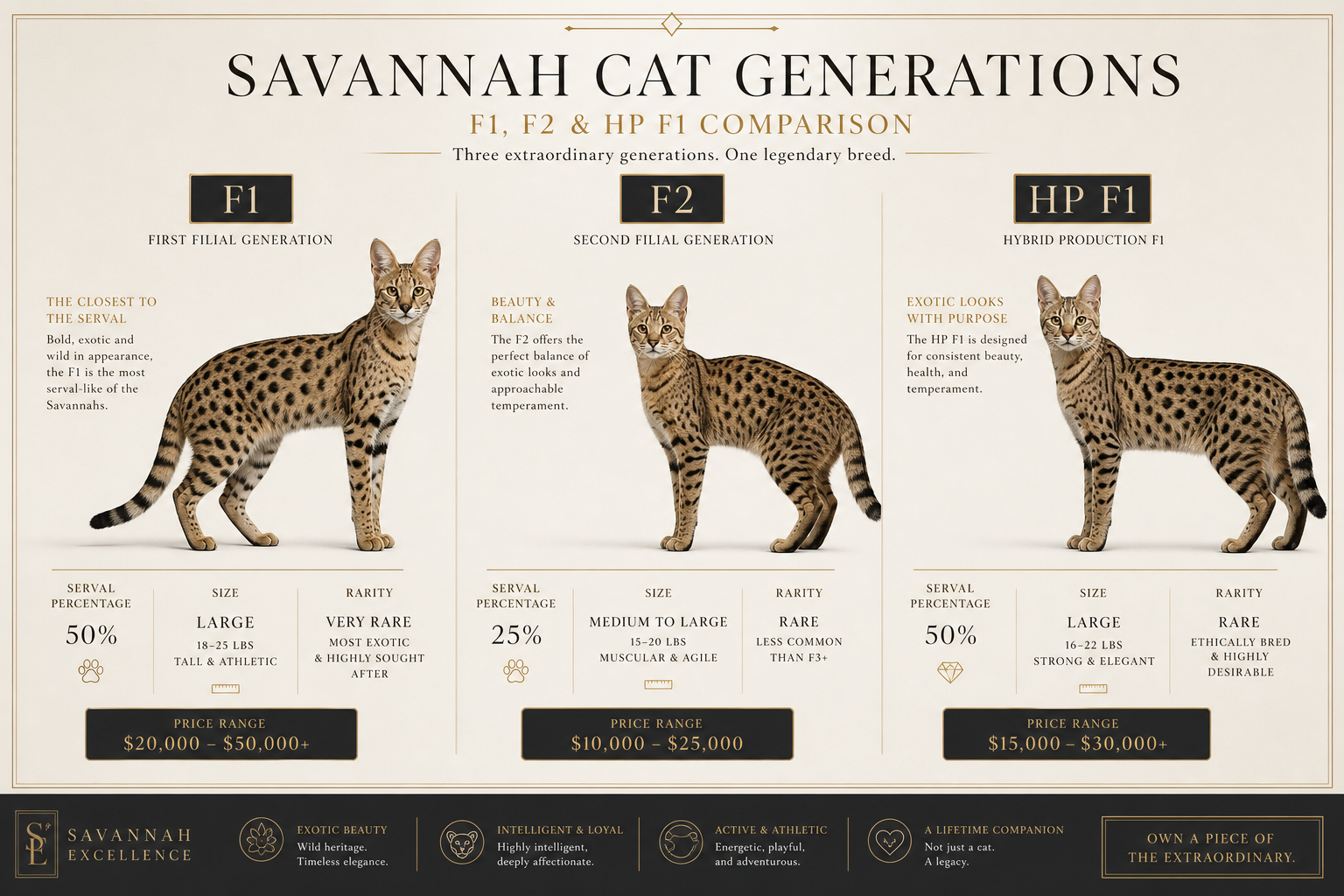Editorial infographic comparing Savannah generations