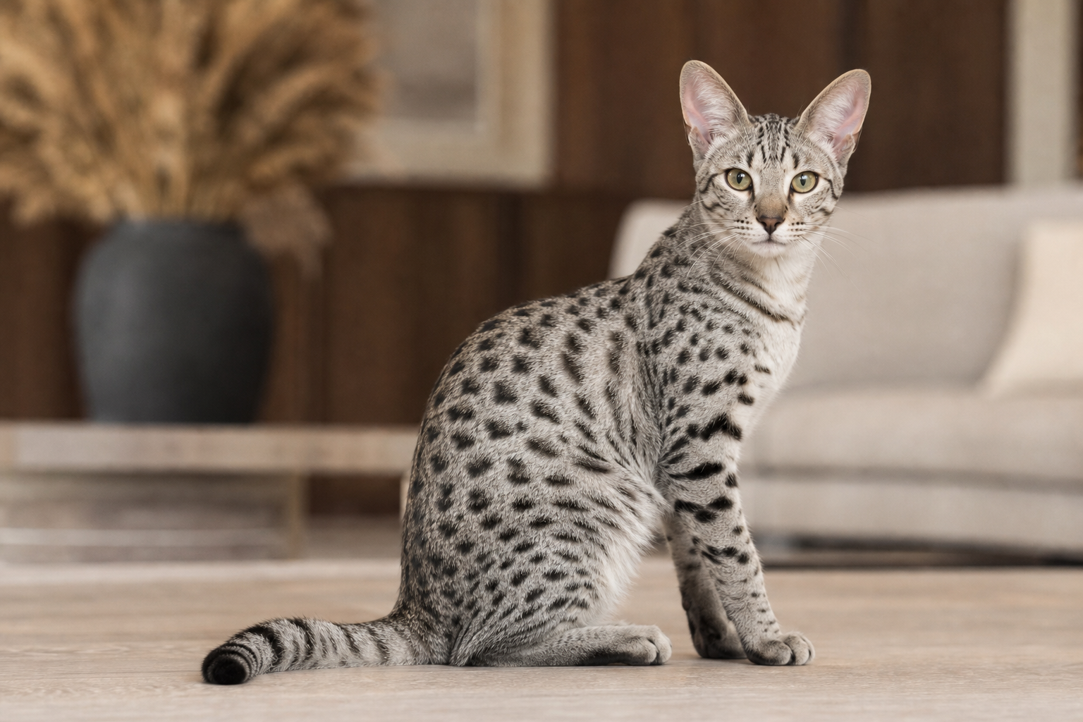 F2 Savannah Cat: Traits, Silver Types, and F1 vs F2