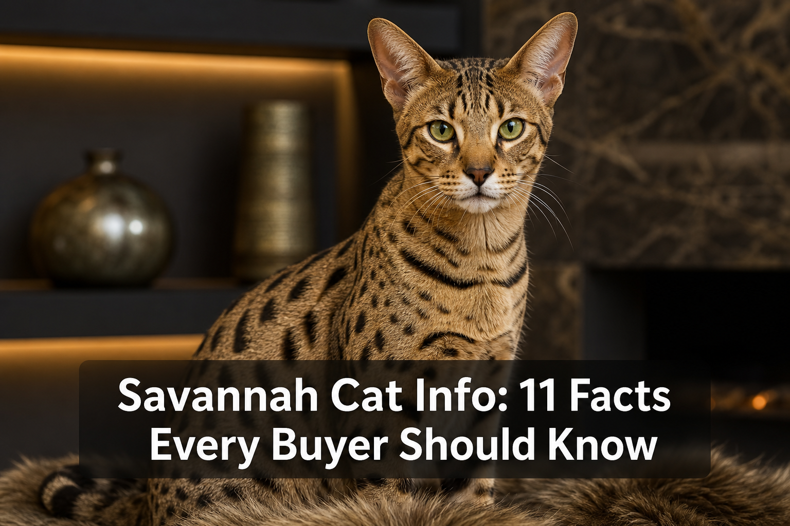 Savannah Cat Info: 11 Facts Every Buyer Should Know