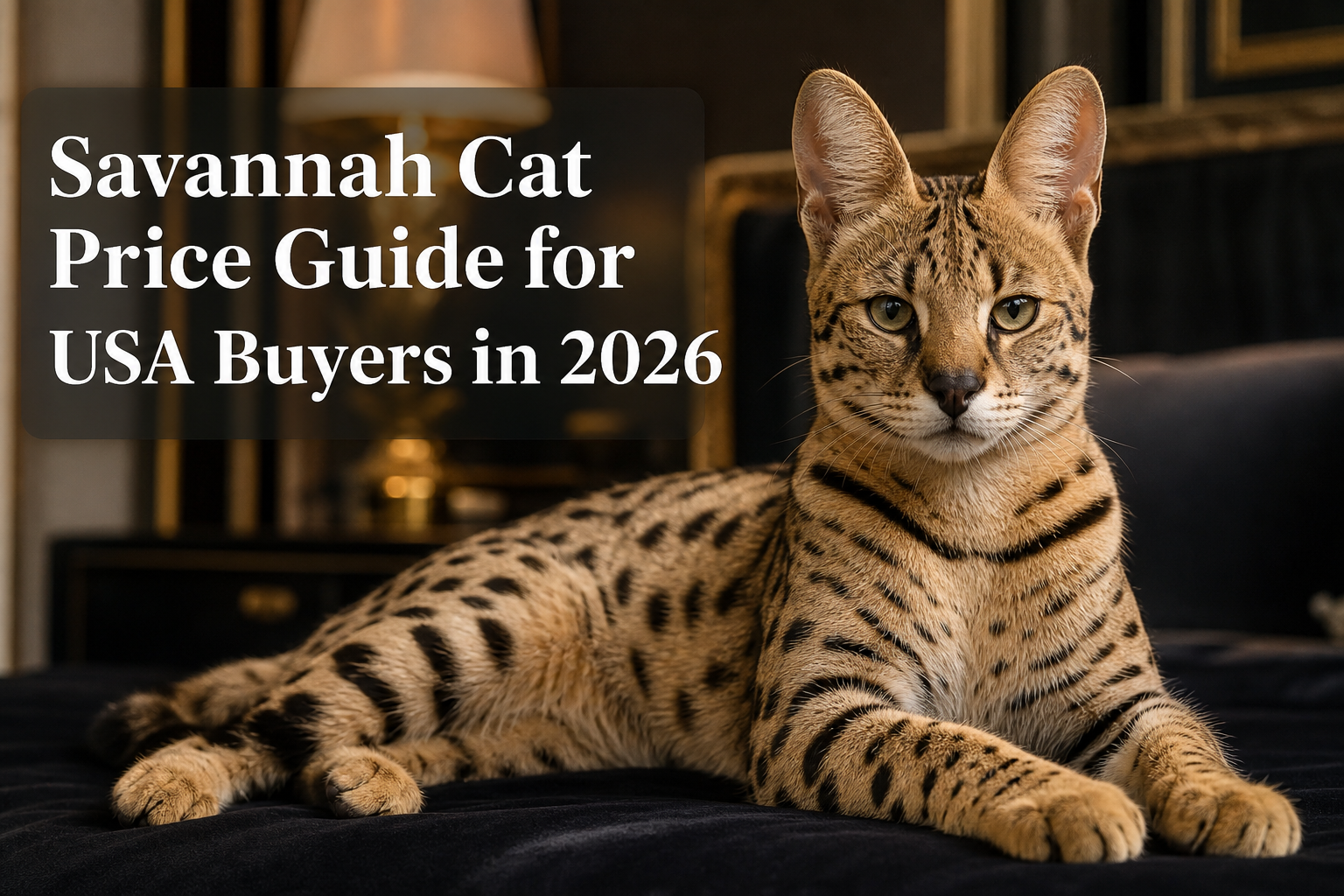 Savannah Cat Price Guide for USA Buyers in 2026